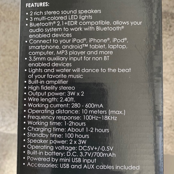 Supersonic New In Box Bluetooth speakers - Picture 3 of 3